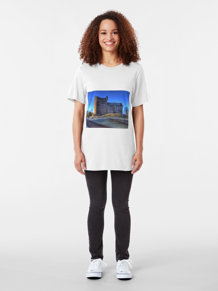 Alternate view of Doune Castle , Scotland Slim Fit T-Shirt