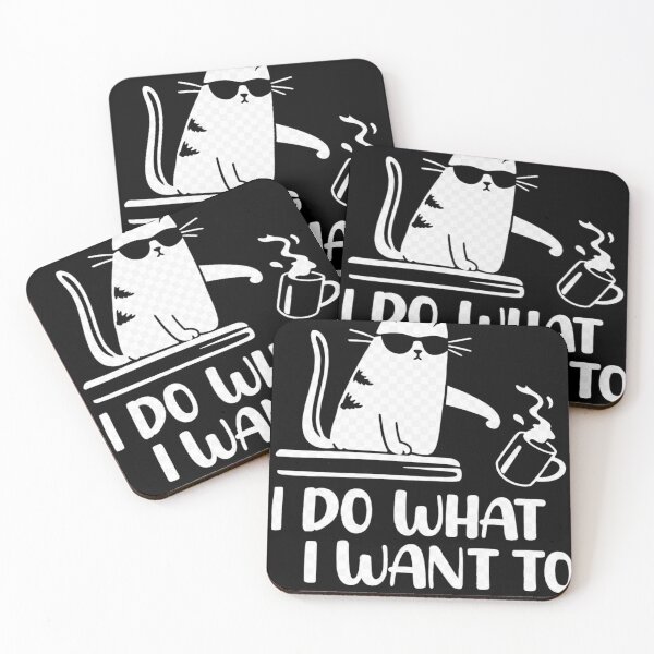 Item preview, I Do What I Want To – Cool Cat Rebellion Design designed and sold by haitrieuic96.