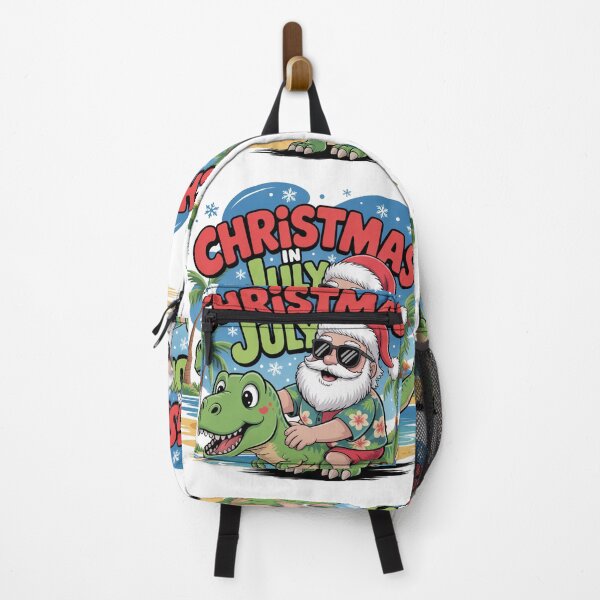 Item preview, Funny Santa Riding Dinosaur Christmas Xmas Gift Idea Santa's Merry Christmas squad designed and sold by kaka8888.
