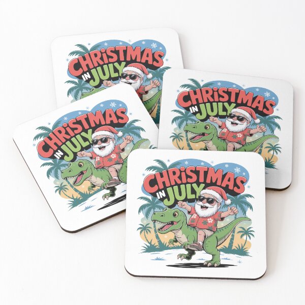 Item preview, Funny Santa Riding Dinosaur Christmas Xmas Gift Idea Santa's Merry Christmas squad  designed and sold by kaka8888.