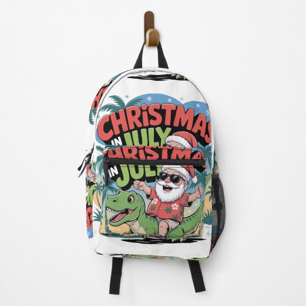 Item preview, Funny Santa Riding Dinosaur Christmas Xmas Gift Idea Santa's Merry Christmas squad designed and sold by kaka8888.