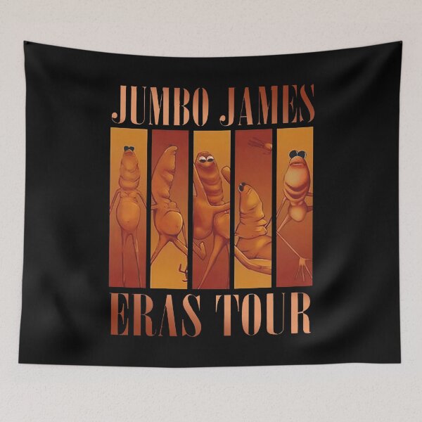 Item preview, Marcus the Worm Marcus Jumbo James Eras Tour  designed and sold by PearliDietrich.