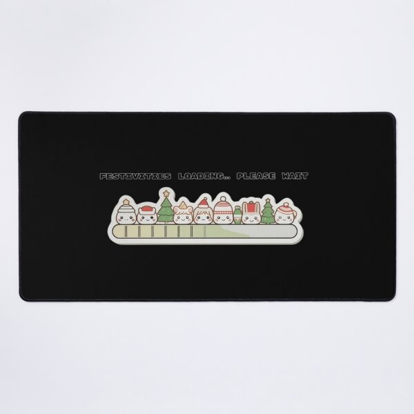 Item preview, Festivities Loading… Please Wait 1 – Cozy Introvert Holiday Humor, Kawaii Christmas designed and sold by PIXelayDesigns.