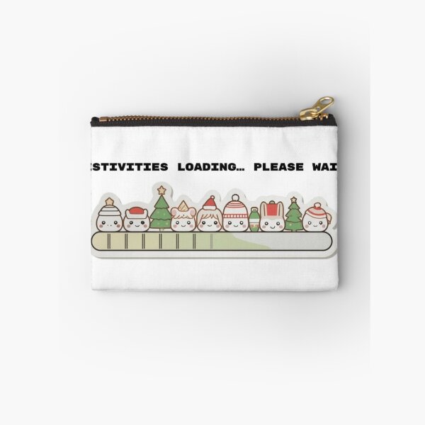 Item preview, Festivities Loading… Please Wait 1 – Cozy Introvert Holiday Humor, Kawaii Christmas designed and sold by PIXelayDesigns.