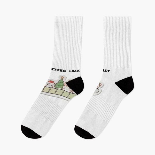 Item preview, Festivities Loading… Please Wait 1 – Cozy Introvert Holiday Humor, Kawaii Christmas designed and sold by PIXelayDesigns.