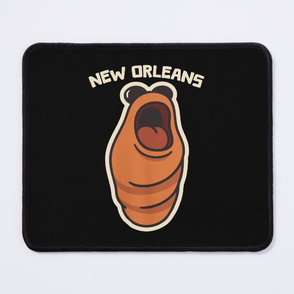 Item preview, Marcus the Worm New Orleans designed and sold by PearliDietrich.