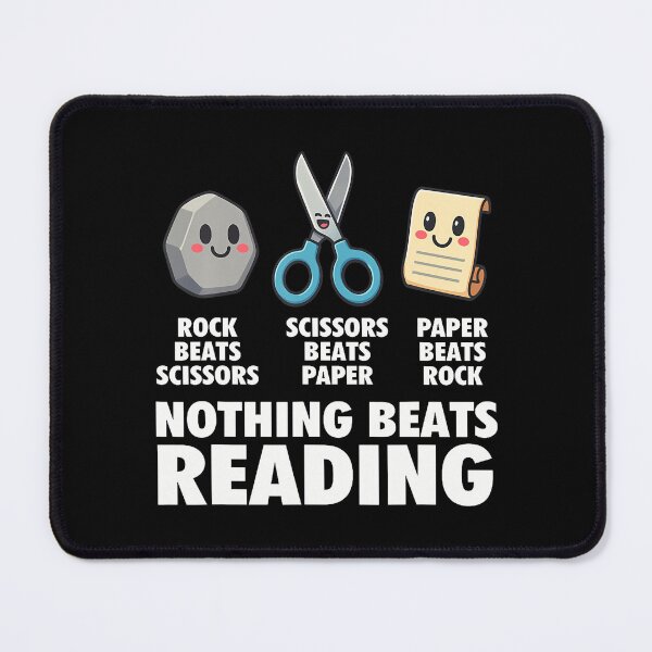 Item preview, Nothing Beats Reading - Book Lover Reading Bookworm Reader designed and sold by CeliaApril.
