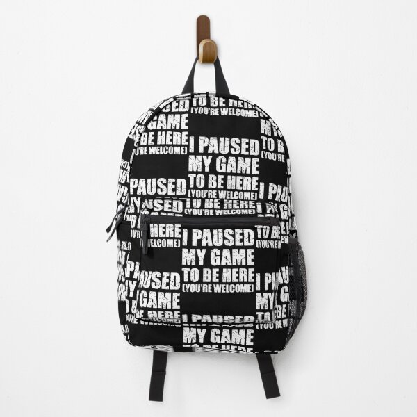 Item preview, I Paused My Game To Be Here Funny Gamer Video Game Gaming designed and sold by DeniseGetrude.
