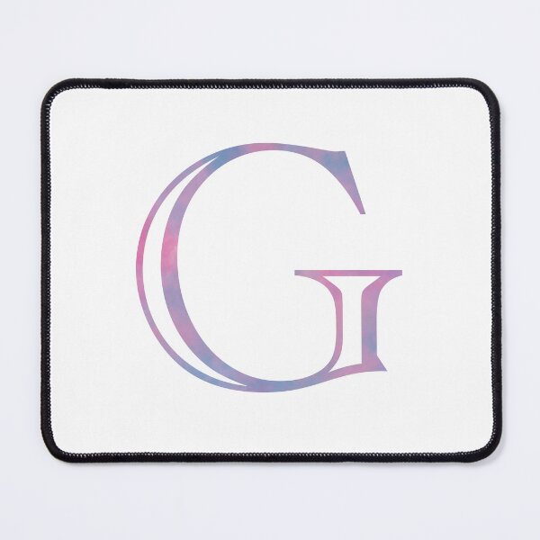 Item preview, Pastel burst letter G designed and sold by benvenuto a casa.