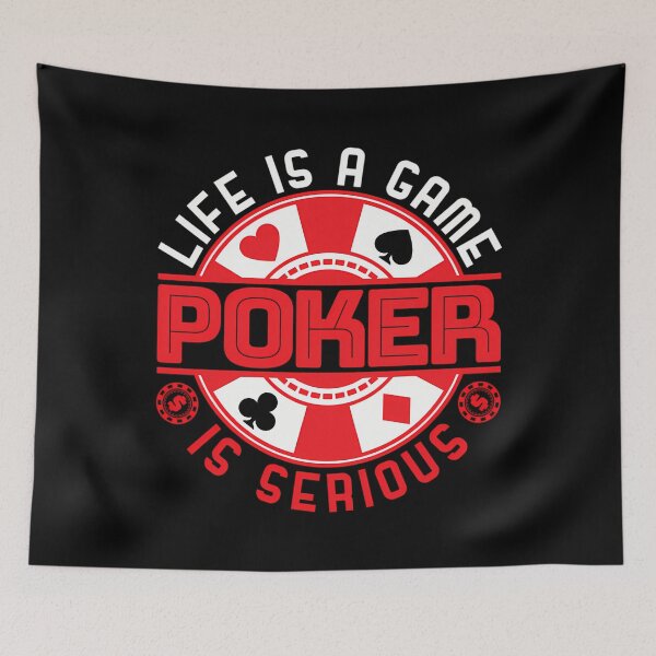 Item preview, Poker Player Ideas Life Is A Game Poker Is Serious designed and sold by CeliaApril.