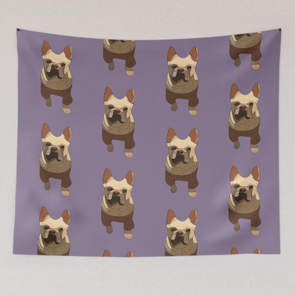 Item preview, Frenchie con camisa designed and sold by Mountain-Point.