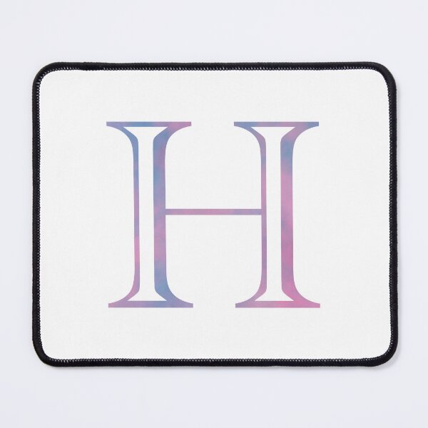 Item preview, Pastel burst letter H designed and sold by benvenuto a casa.