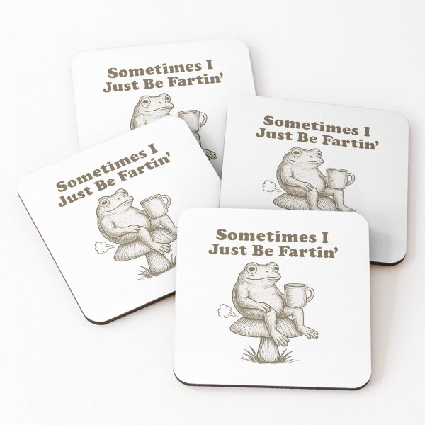 Item preview, Sometimes I Just Be Fartin Funny Frog Meme designed and sold by PearliDietrich.