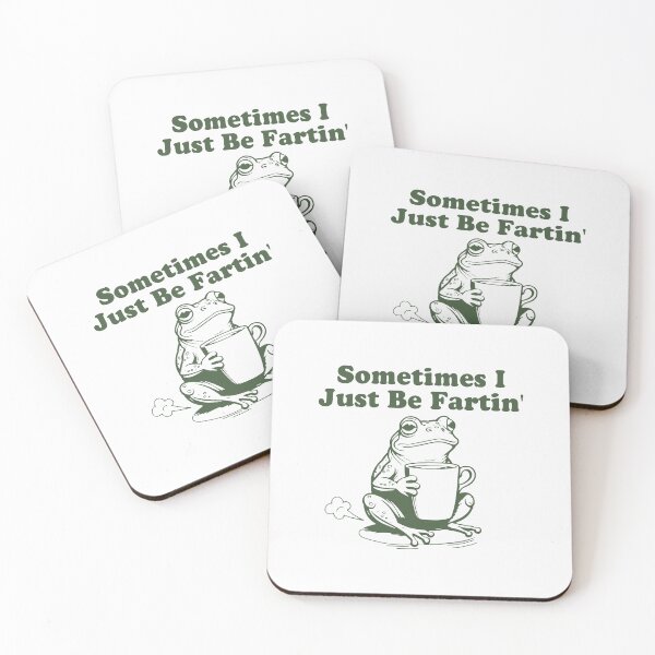 Item preview, Sometimes I Just Be Fartin' Funny Frog  designed and sold by PearliDietrich.