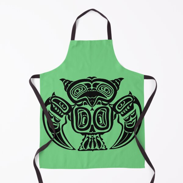 Item preview, Owl Totem Animal of Pacific Northwest Indians British Columbia designed and sold by YuckyCat.