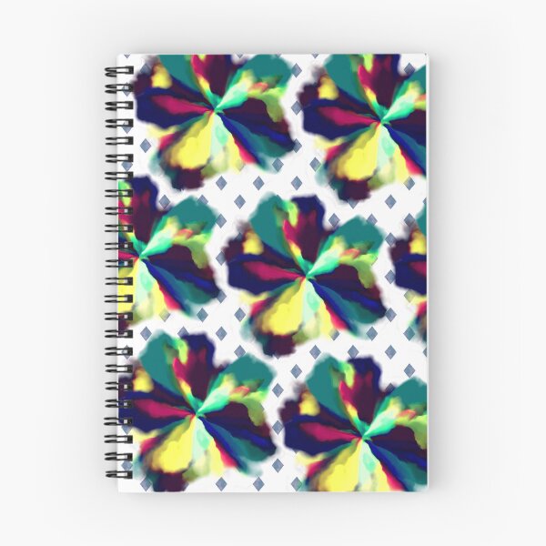 Item preview, Midnight Rainbow Bloom – Bold Abstract Floral Pattern designed and sold by SunShyne-Vibez.