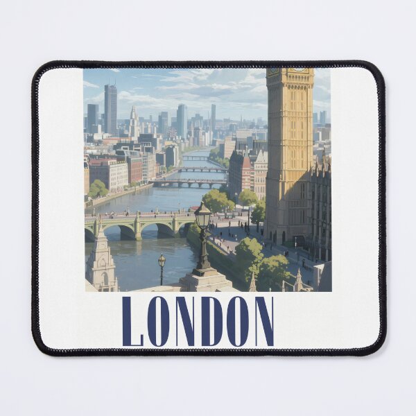 Item preview, The Big Ben at Midday, London Retro-modern Version  designed and sold by Aguilar Trips.