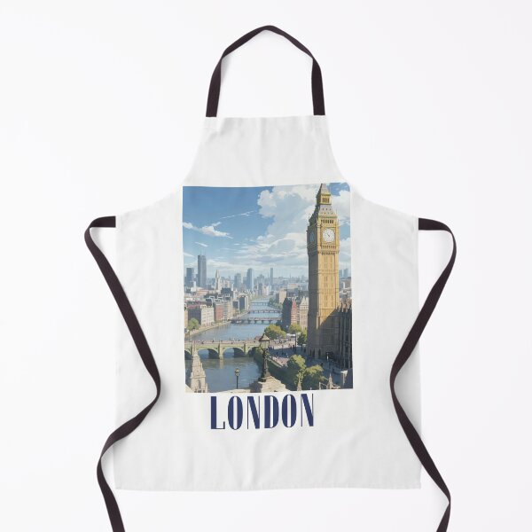 Item preview, The Big Ben at Midday, London Retro-modern Version  designed and sold by Aguilar Trips.