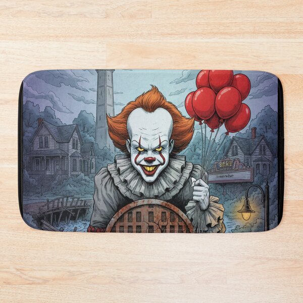 Item preview, welcome to derry pennywise art design  designed and sold by Blck-Acid-Devil.