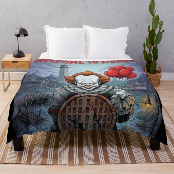 Item preview, welcome to derry pennywise art design designed and sold by Blck-Acid-Devil.