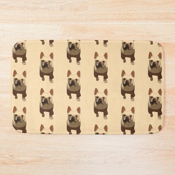 Item preview, Frenchie con camisa designed and sold by Mountain-Point.