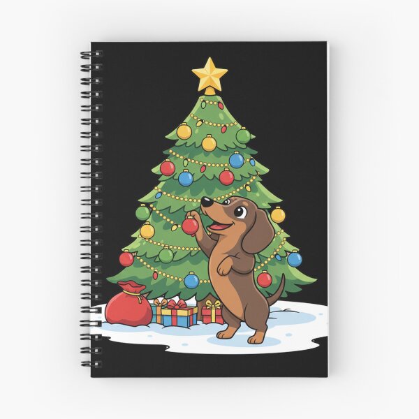Item preview, Grumpy dachshund wearing a Santa hat with crossed paws designed and sold by KLSproduct.
