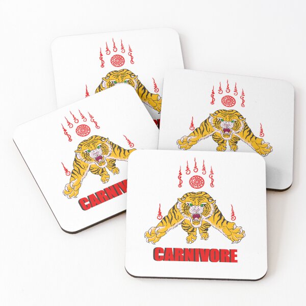 Item preview, Fierce Tiger Carnivore Graphic designed and sold by Buffet Nation.