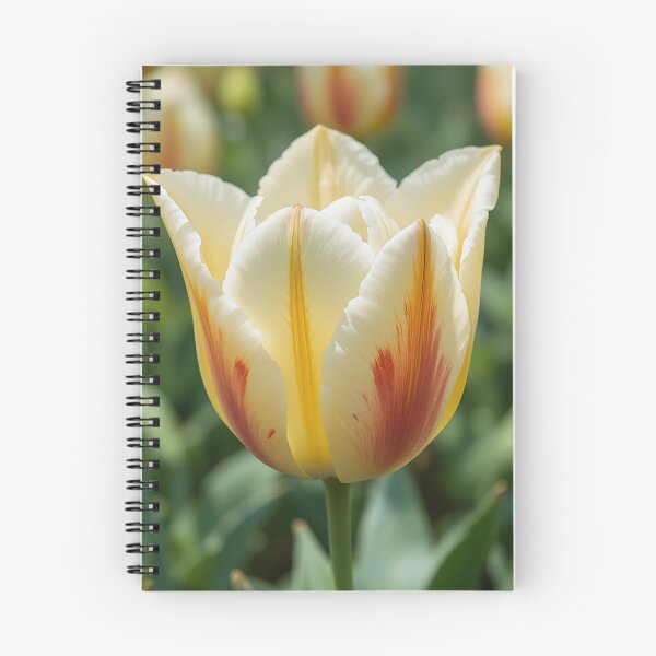 Item preview, Tulip Bloom Serenity – Elegant Floral Spring Art designed and sold by PixPixari.