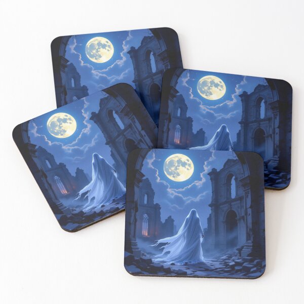 Item preview, Ghostly Visage in Moonlit Ruins designed and sold by Prestons Corner.