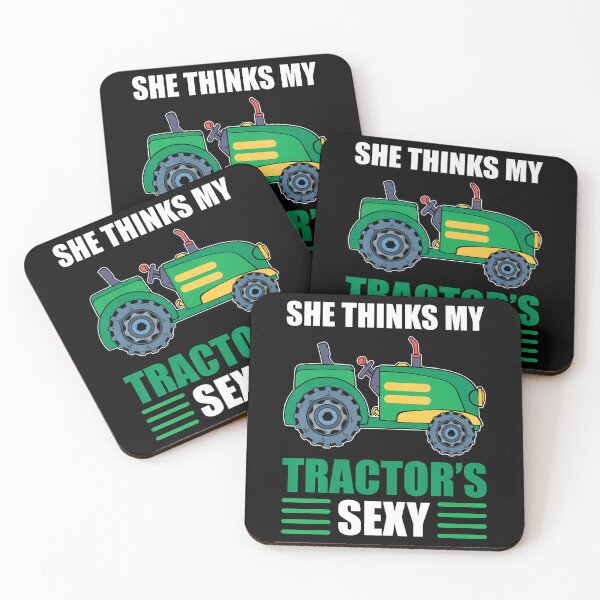 Item preview, She Thinks My Tractor's Sexy Tractor Driver designed and sold by endabettyau.