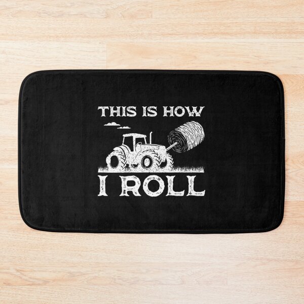 Item preview, Funny Hay Bale How I Roll Cool Farmer Tractor Driver designed and sold by caiknelinex.