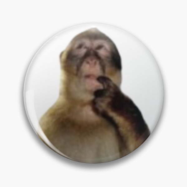 Item preview, Silly monkey sticker pack (thinking monkey 9 variations)  designed and sold by monkey zone.