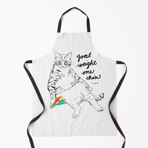 Item preview, Chonky Cat "Goal Weight One Chin" Funny Cat Lover  designed and sold by Buffet Nation.