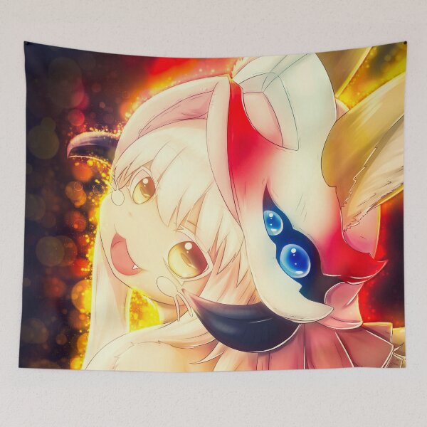 Item preview, Nanachi Enchanted Glow Forest Spirit Made In Abyss Anime designed and sold by thedarvills.