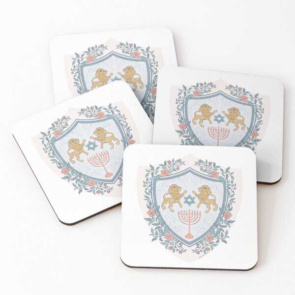 Item preview, Strength of a Lion - Jewish, Hanukkah, Star of David, Shield designed and sold by Leah Nicole Designs.