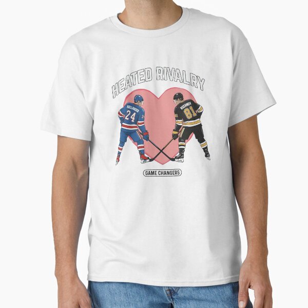 Heated Rivalry Shane Hollander Ilya Rozanov Game Changers Rozanov 81 Hollander 24 Hockey Romance Classic T-Shirt