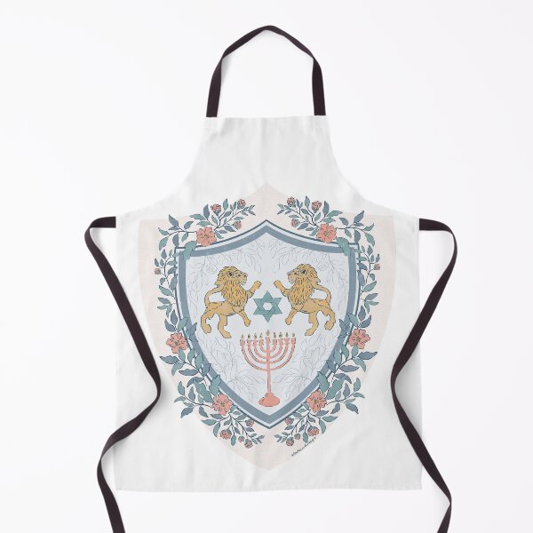 Item preview, Strength of a Lion - Jewish, Hanukkah, Star of David, Shield designed and sold by Leah Nicole Designs.