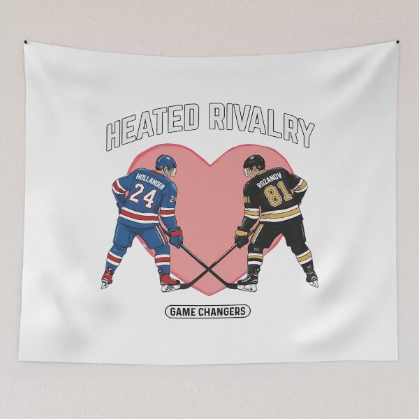 Item preview, Heated Rivalry Shane Hollander Ilya Rozanov Game Changers Rozanov 81 Hollander 24 Hockey Romance designed and sold by PearliDietrich.