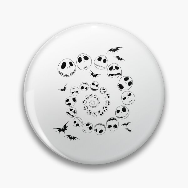 Item preview,  The Nightmare Before Christmas Jack Face Spiral designed and sold by jehllutkes.