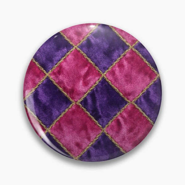 Item preview, Royal Purple & Magenta Velvet Harlequin Pattern - Clowncore Aesthetic designed and sold by SavinMercantile.