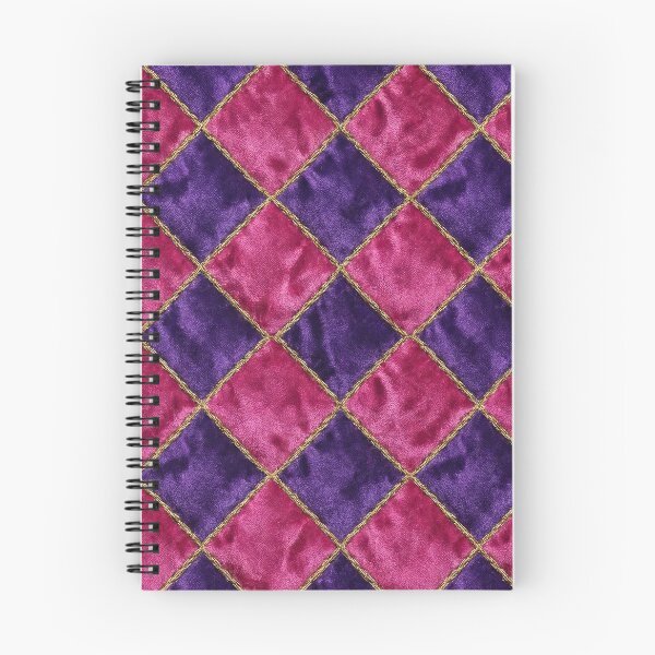 Item preview, Royal Purple & Magenta Velvet Harlequin Pattern - Clowncore Aesthetic designed and sold by SavinMercantile.