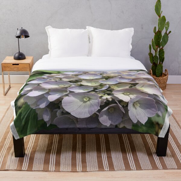 Item preview, Hydrangea Bloom Serenity – Soft Pastel Floral Garden Art designed and sold by PixPixari.