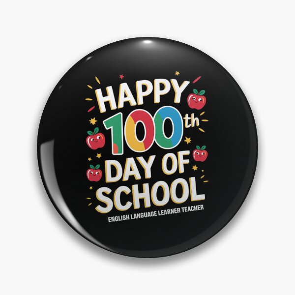 Item preview, English Language Learner Teacher 100th Day Of School designed and sold by Rrettgison.