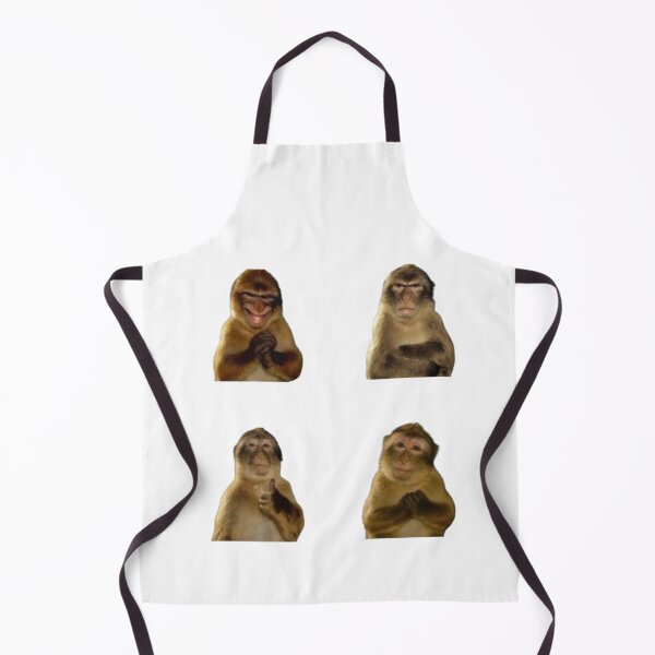 Item preview, Silly monkey sticker pack (thinking monkey variations) designed and sold by monkey zone.