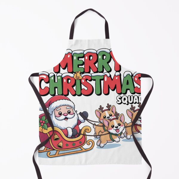 Item preview, Funny Santa Dog party merry Christmas to all of you Xmas Gift squad  designed and sold by kaka8888.