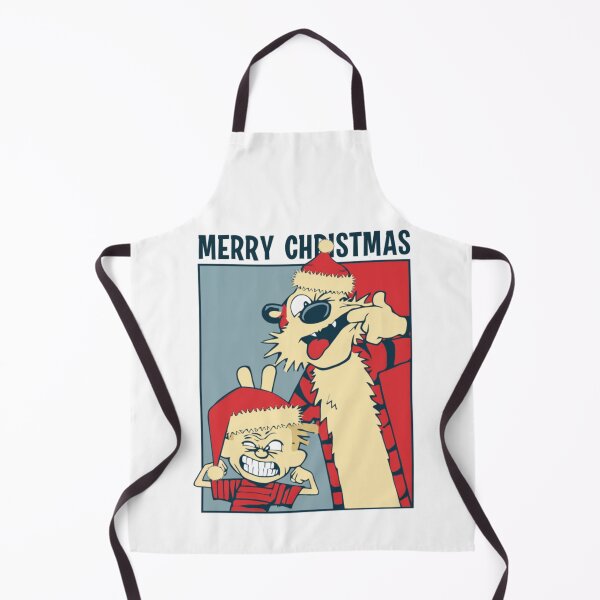 Item preview, Calvin And Hobbes Merry Christmas Sticker designed and sold by jehllutkes.