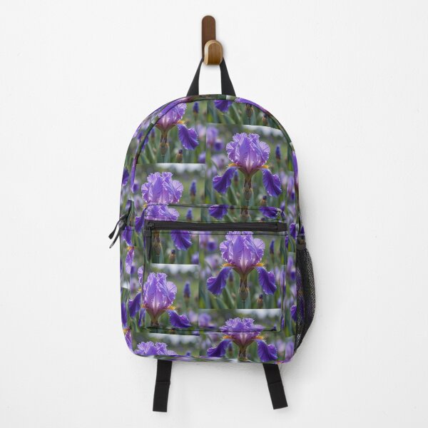 Item preview, Iris Bloom – Elegant Floral Art with Purple Petals & Botanical Serenity designed and sold by PixPixari.