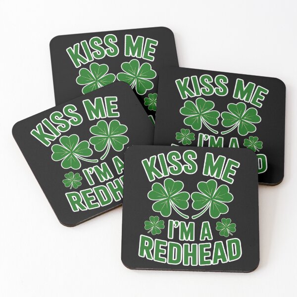 Item preview, Kiss Me, I’m a Redhead St. Patricks Day Irish Ginger designed and sold by VENOM0RIOT.
