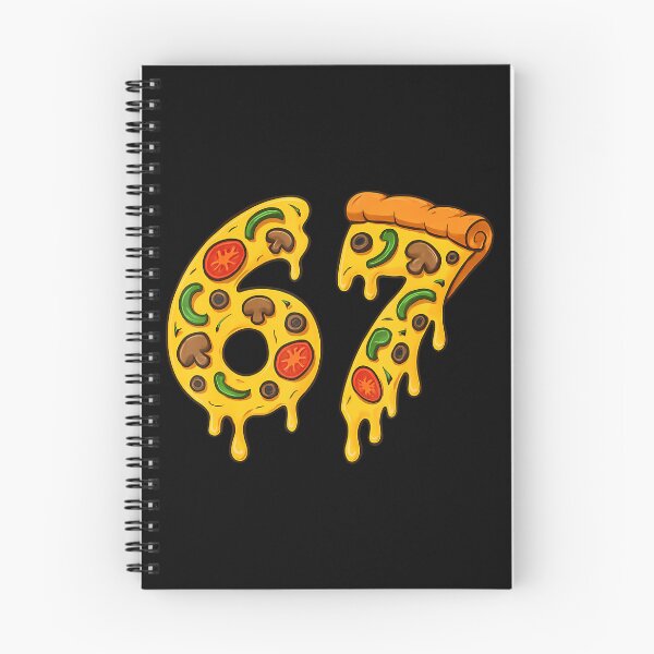 Item preview, 67 Pizza Meme Divertido Seis Siete Generación Alfa Jerga designed and sold by bambiai.