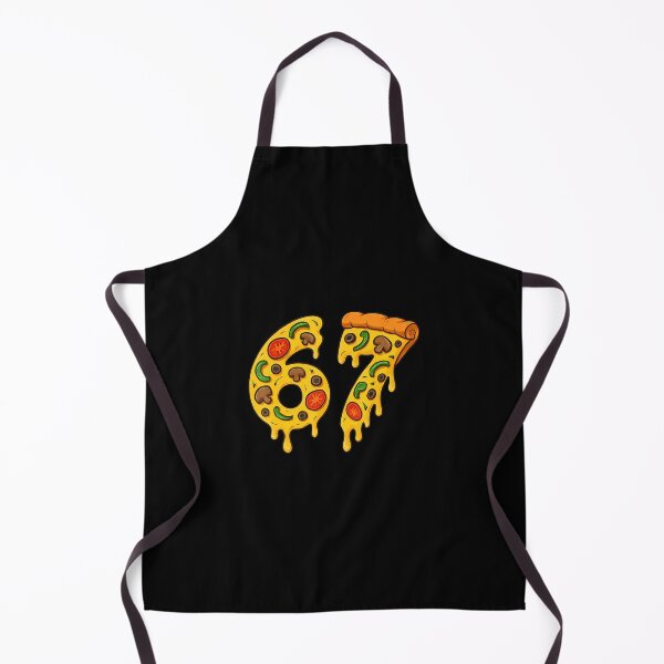 Aperçu de l'œuvre 67 Pizza Meme Drôle Six Seven Gen Alpha Slang créée et vendue par bambiai.